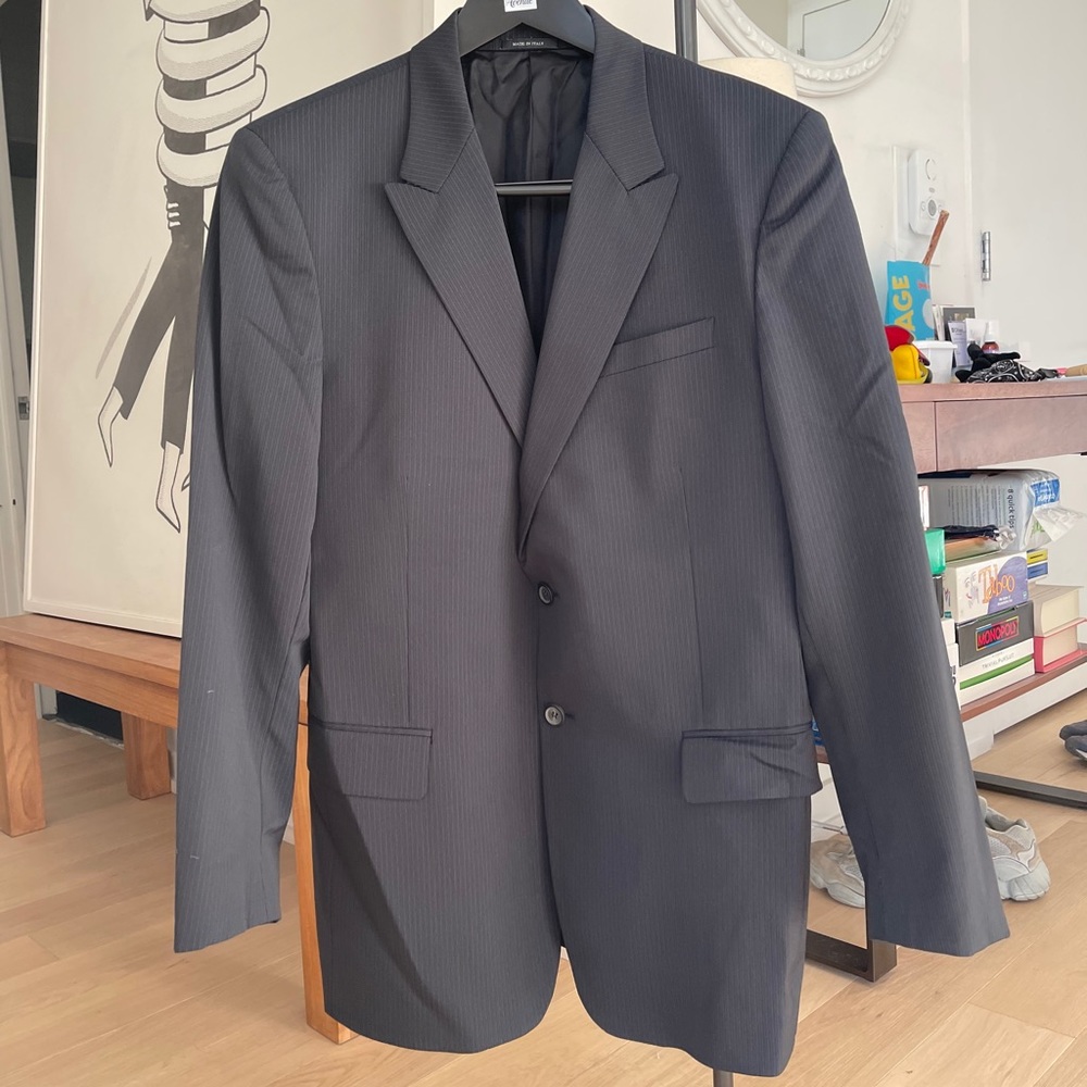 Miu Miu Men’s wool suit navy Size 54 IT sizing